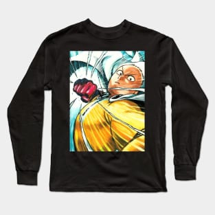 One Punch- One Punch Man Long Sleeve T-Shirt